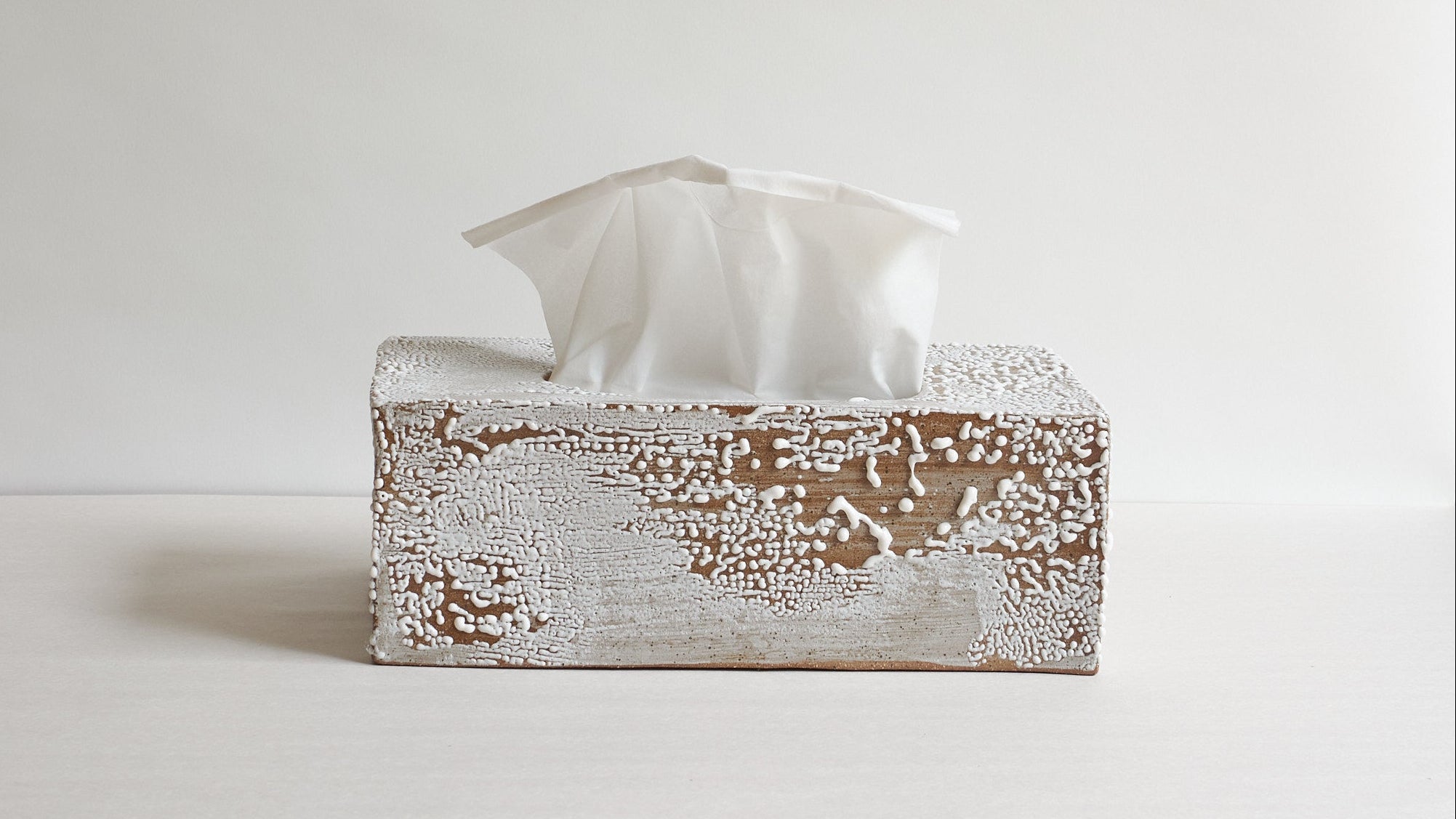 Ceramic tissue box