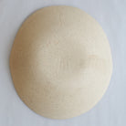 Bottom view of fruit bowl made of speckled stoneware