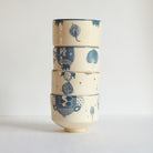 Marie Serreau blue and white earthenware bowls